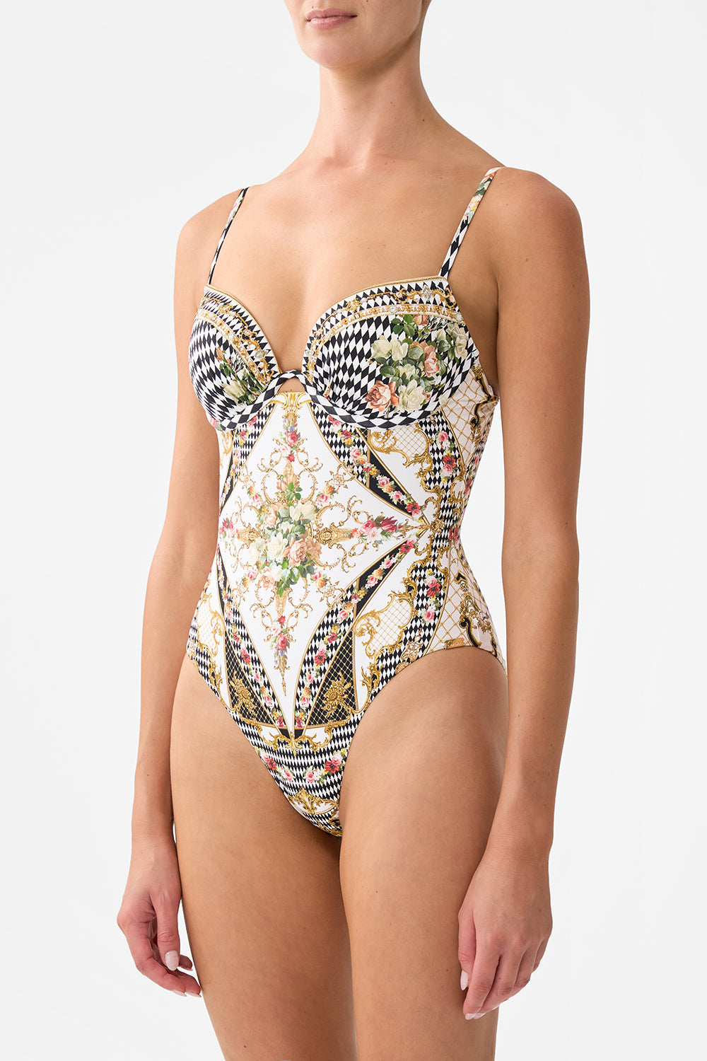 CONTINUOUS WIRE MOULDED BRA ONE PIECE ROCOCO GLOW