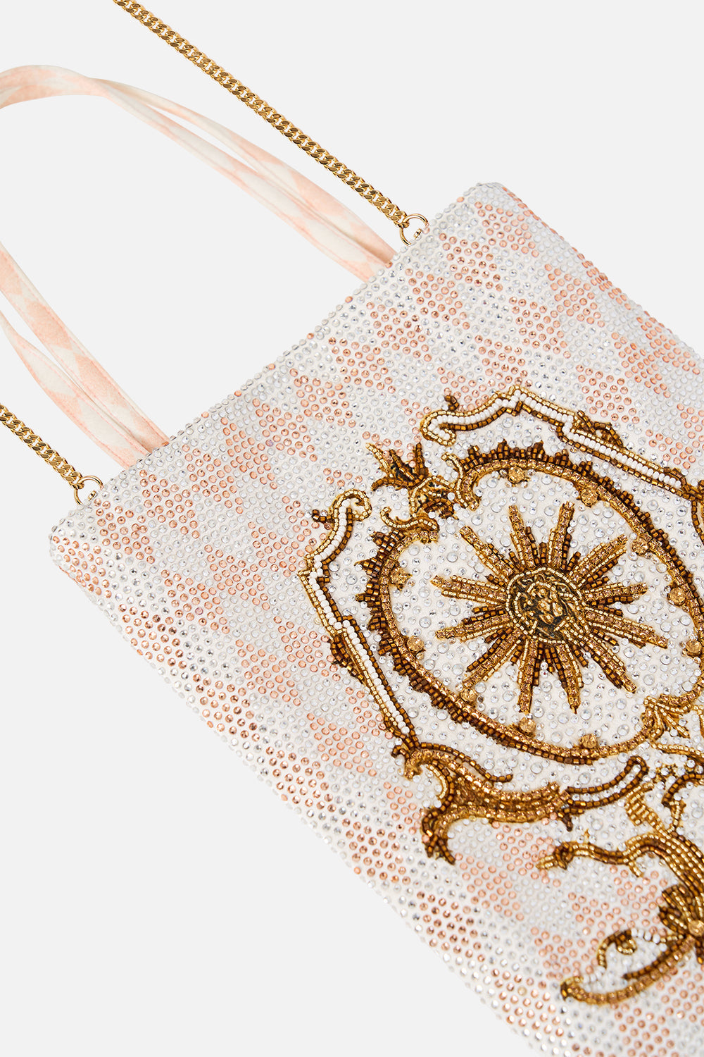 EMBELLISHED MINI TOTE THE QUEENS QUARTERS