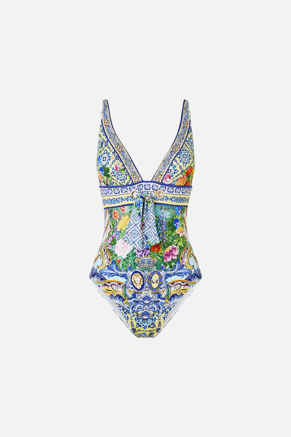 The CAMILLA JERSEY ACTIVE LEGGING SAL DO MAR in our SAL DO MAR print.