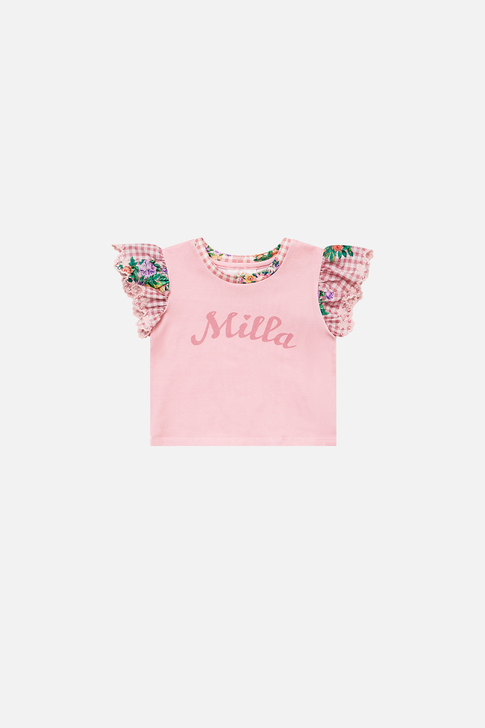 BABIES TEE WITH ANGLAISE SLEEVE LISBON LULLABY