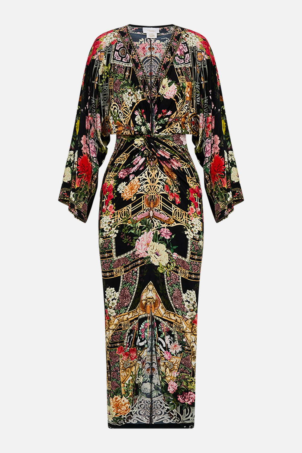 The CAMILLA OVERSIZED BAND TEE MUNCHKINLAND in our  print.