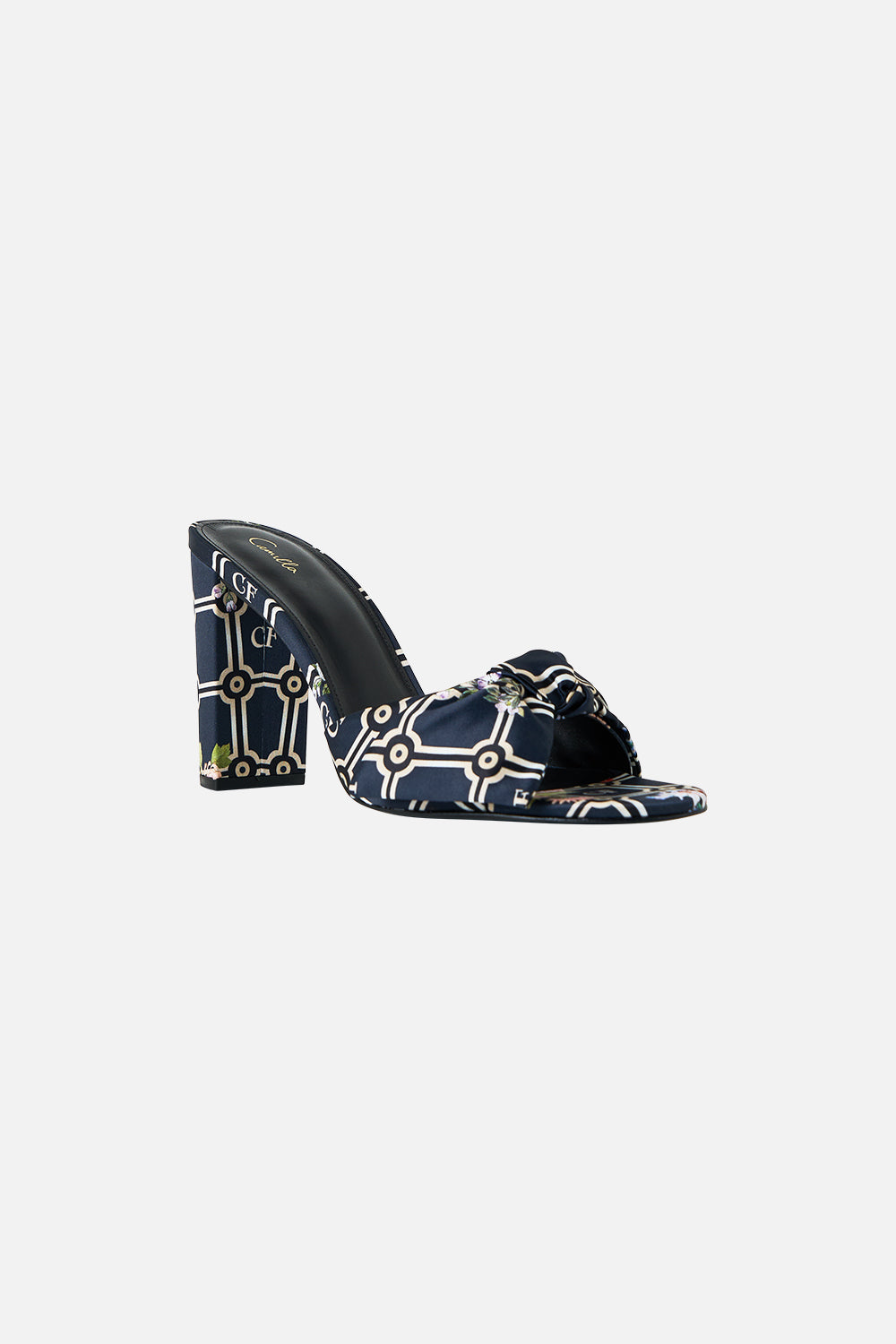 The CAMILLA FLARED JUMPSUIT CORRIDOR OF CALM in our  print.
