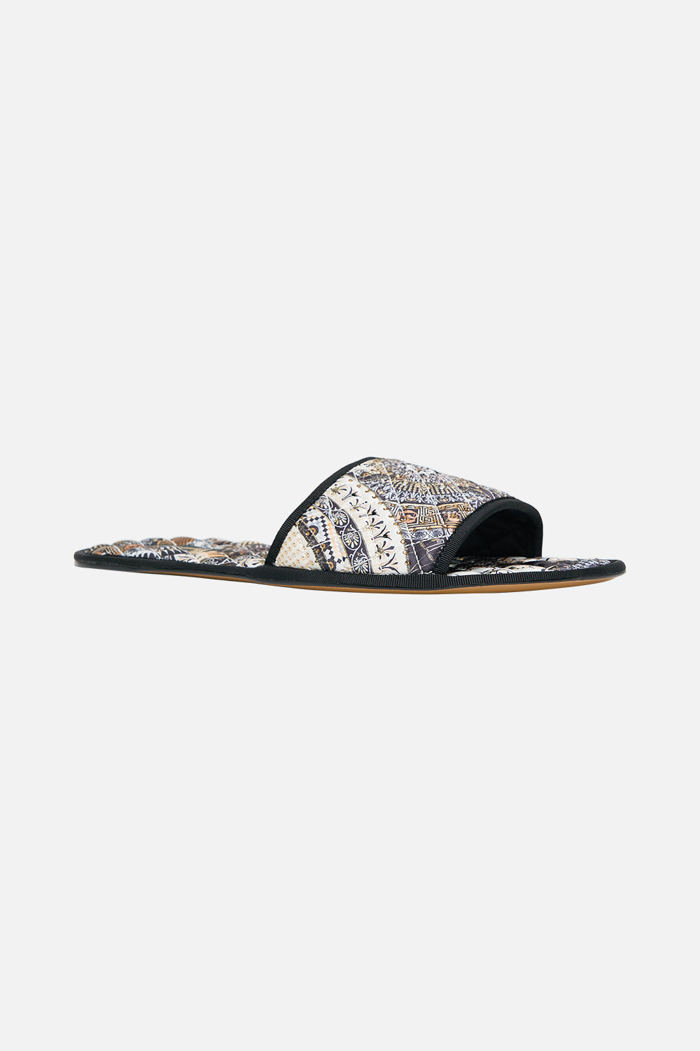 The CAMILLA V NECK KAFTAN WITH TIES TEMPLES OF DENDARA in our  print.