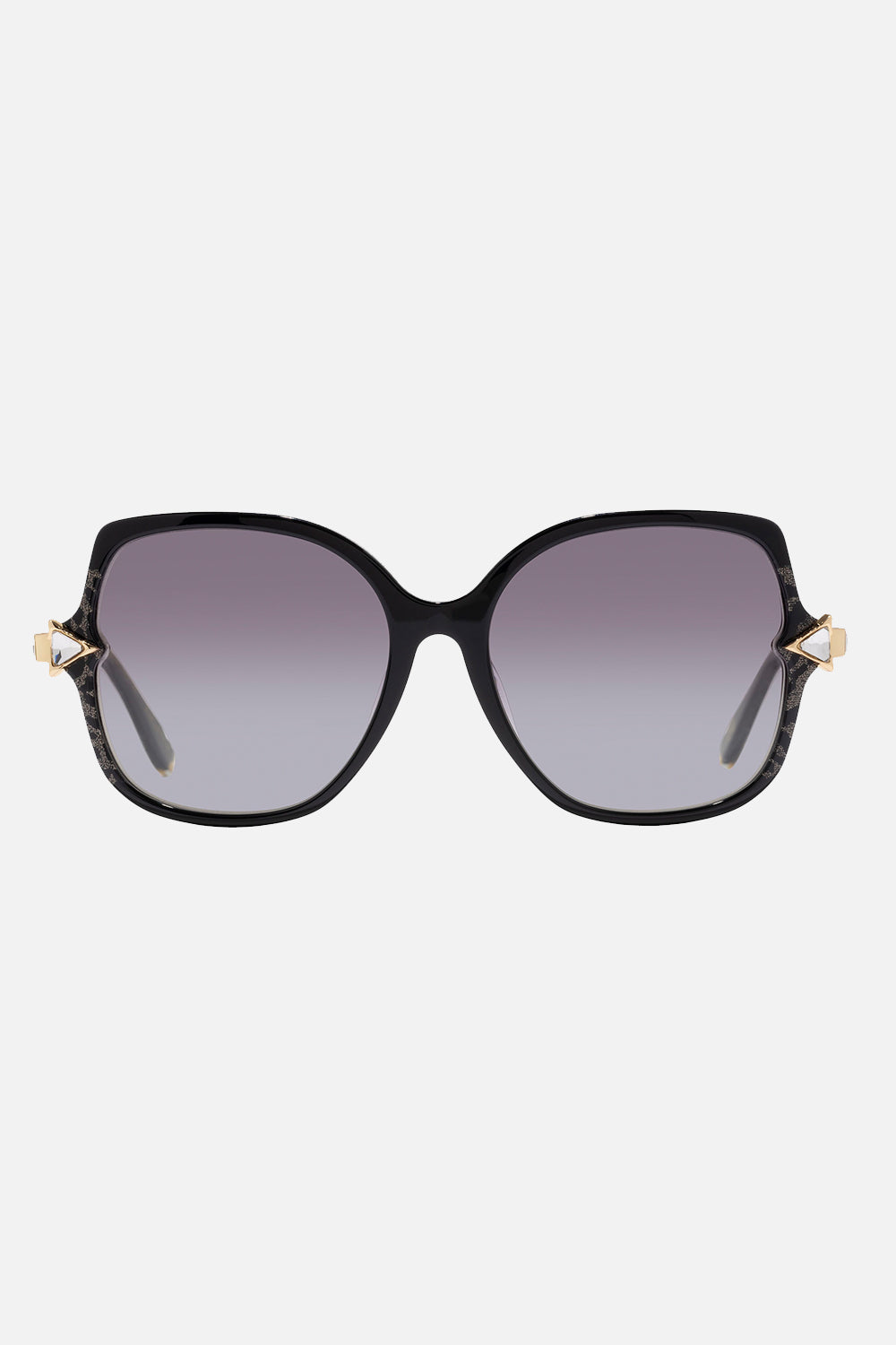 ALEXANDRIA AFFAIR SUNGLASSES SOLID BLACK