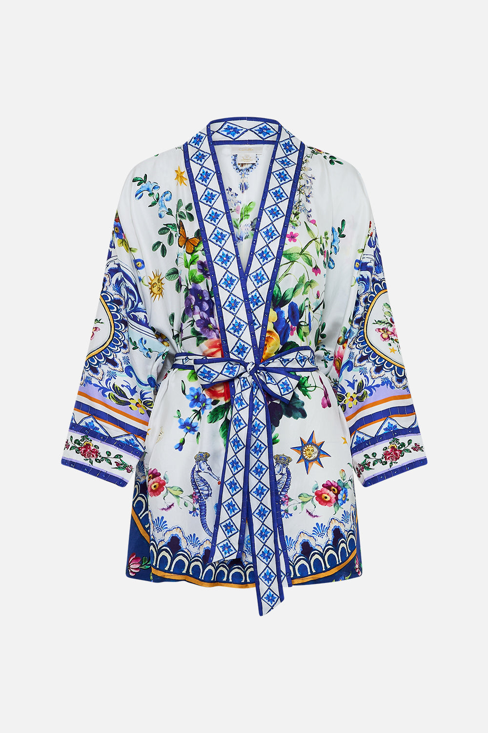 The CAMILLA MINI SHIRT DRESS MAJESTIC MILLA in our MAJESTIC MILLA print.