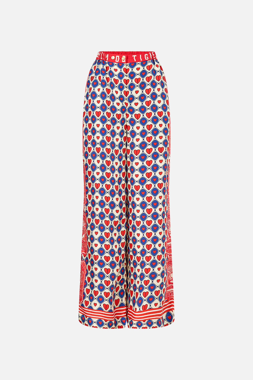 The CAMILLA MINI SHIRT DRESS SPIRIT OF SANTA MARIA in our  print.