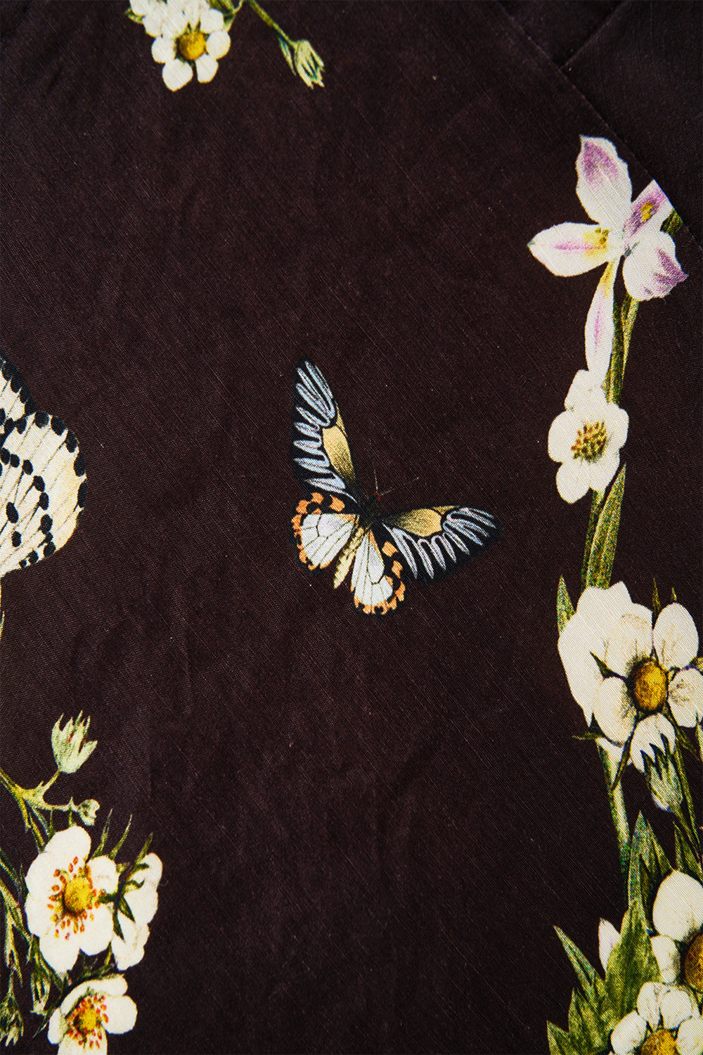 The CAMILLA V Neck Full Length Bias Slip Dress in our Dish It, Daisy print.