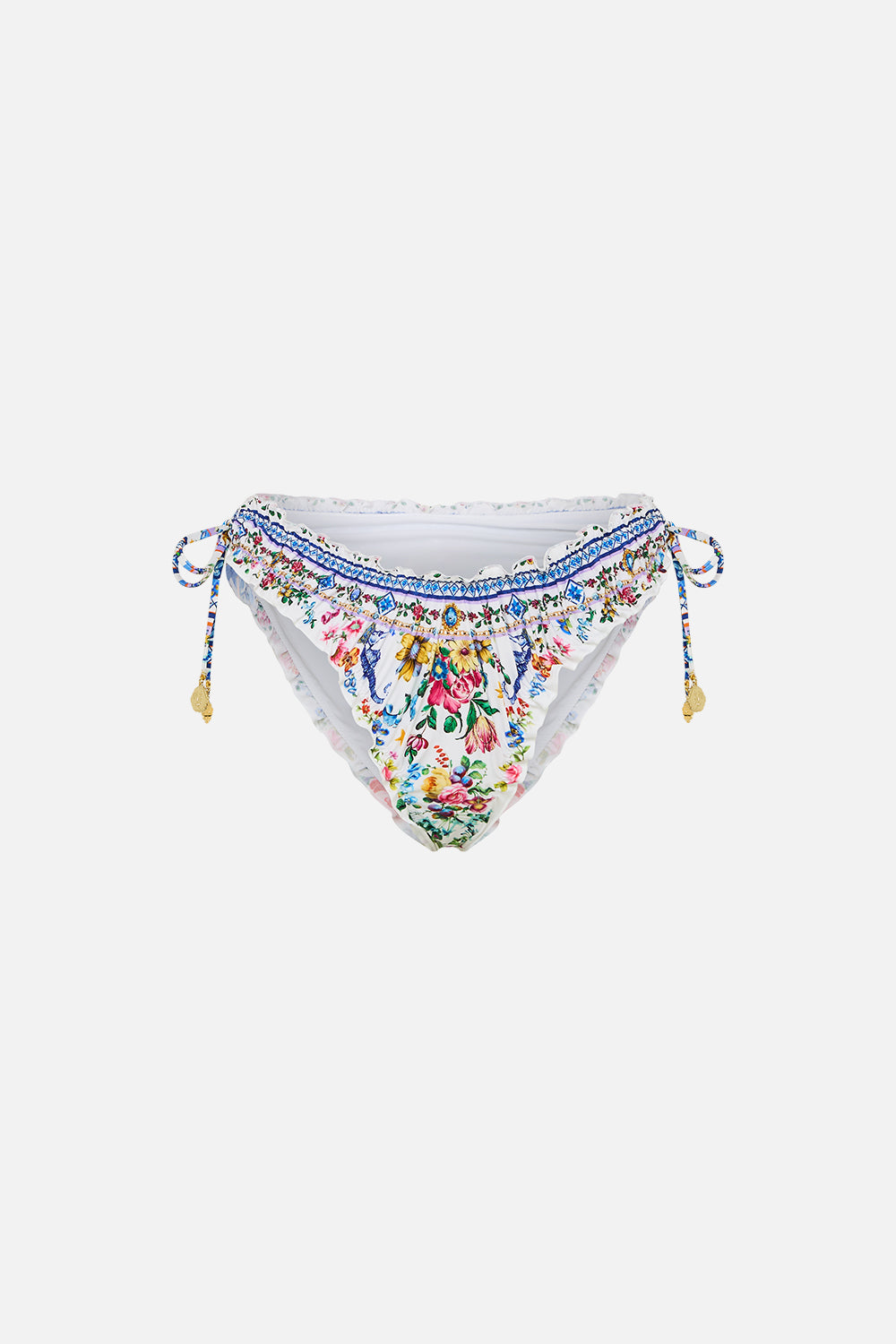 The CAMILLA SOPHY KITSCH STITCH RELAXED SHIRT DENIM in our  print.