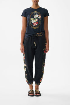 The CAMILLA Jersey Track Pant in our Noble Endeavours print.