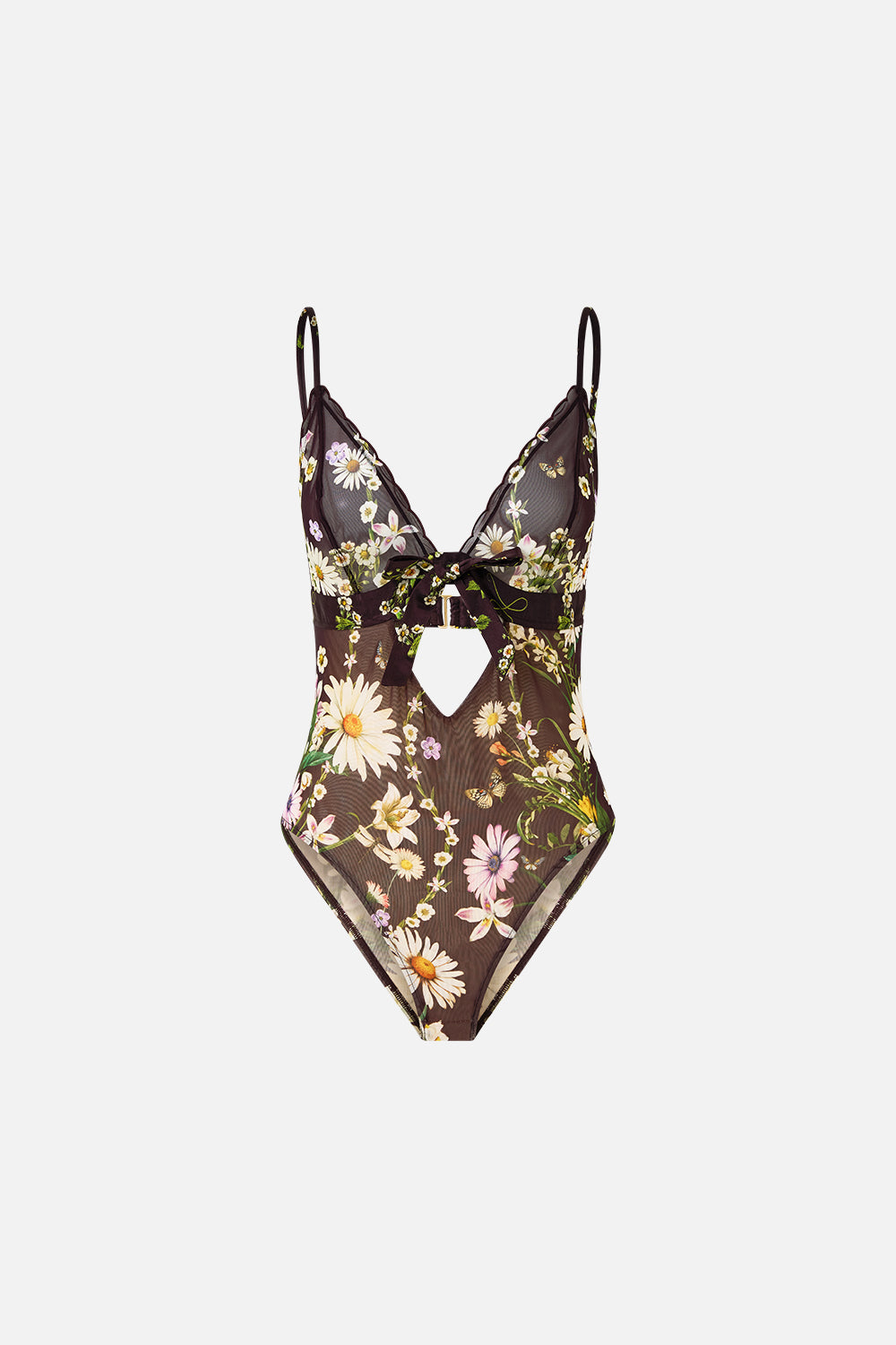 The CAMILLA WAIST TIE SHIRT DRESS IN HONOUR OF HEIRLOOMS in our  print.