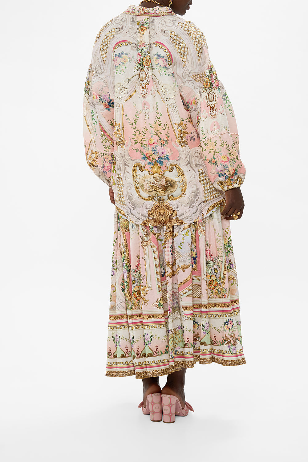 BALLOON SLEEVE SHIRT BLOUSE LISBON LULLABY