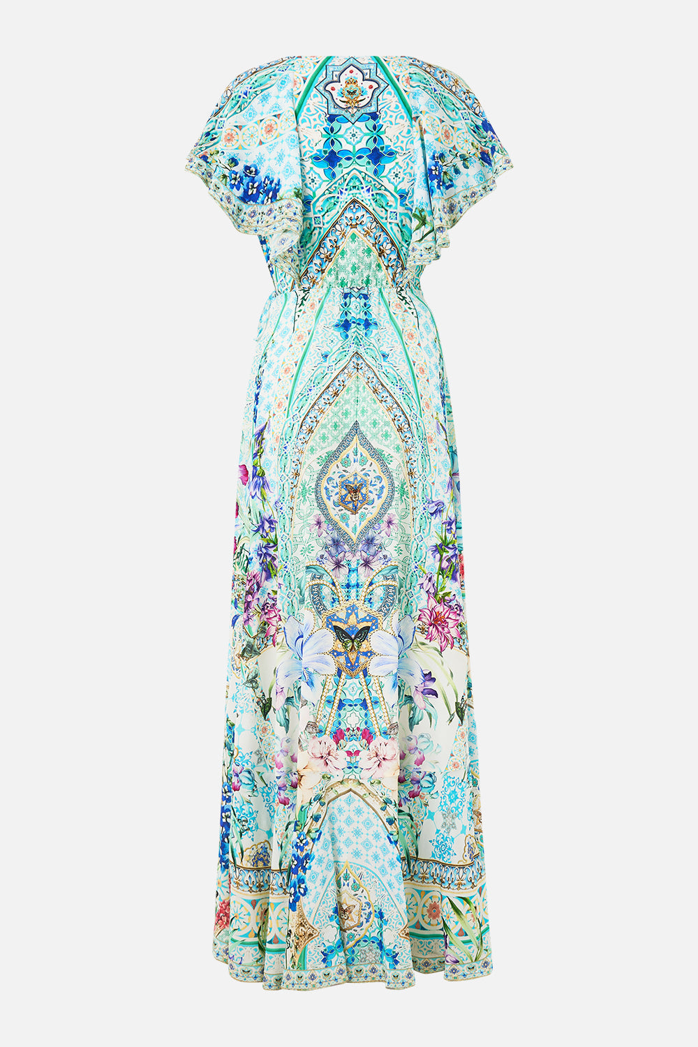 The CAMILLA WIDE STRAP SUNDRESS BATHING BOMBSHELL in our  print.