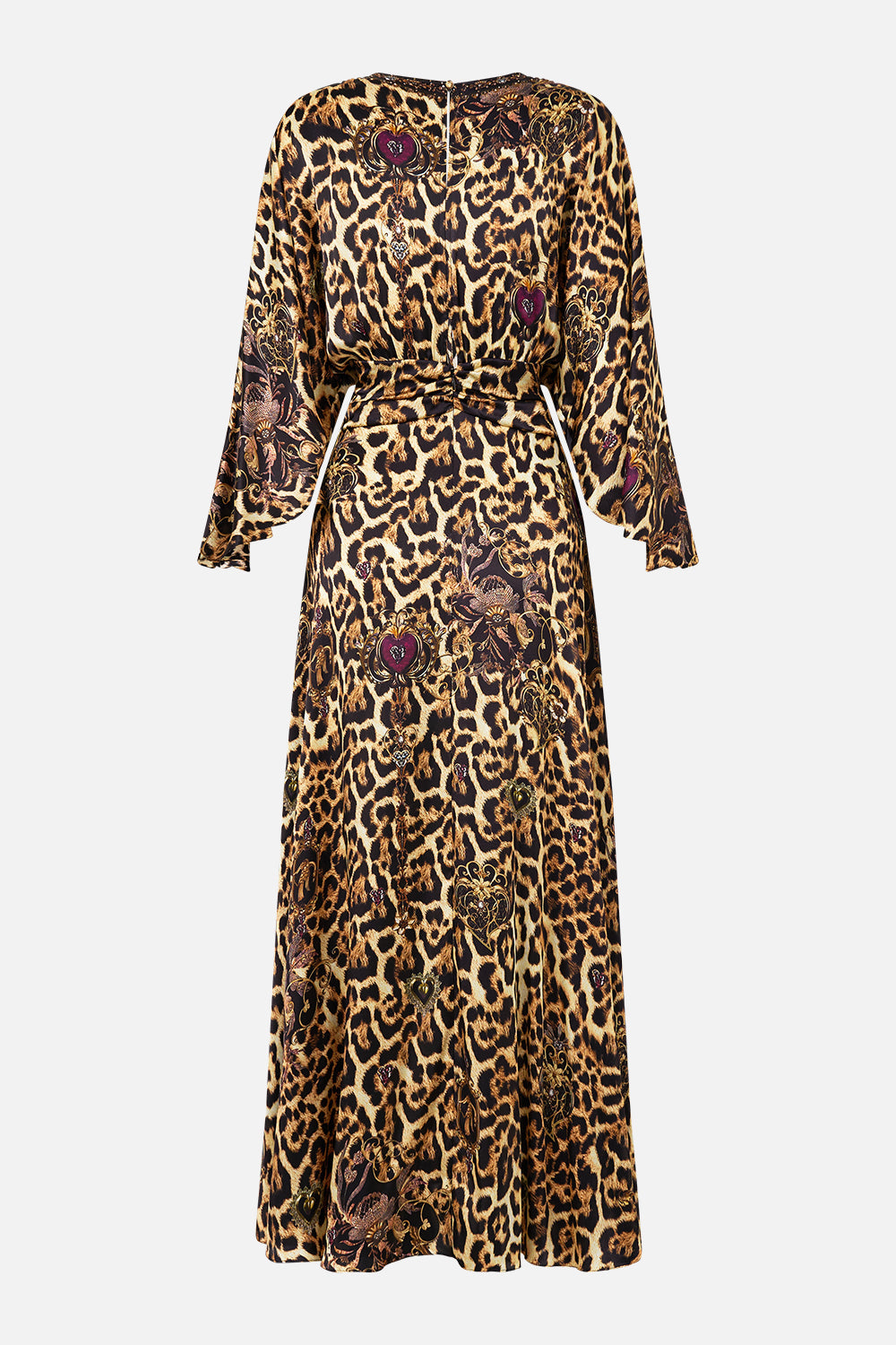 The CAMILLA DROP SHOULDER STRAP KAFTAN TILES DARLS in our  print.