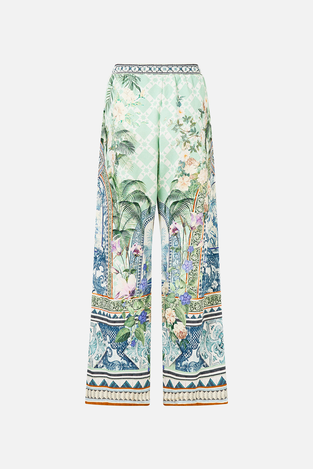 The CAMILLA LONG SLEEVE TIERED SHORT DRESS BASKED IN BAROQUE in our  print.