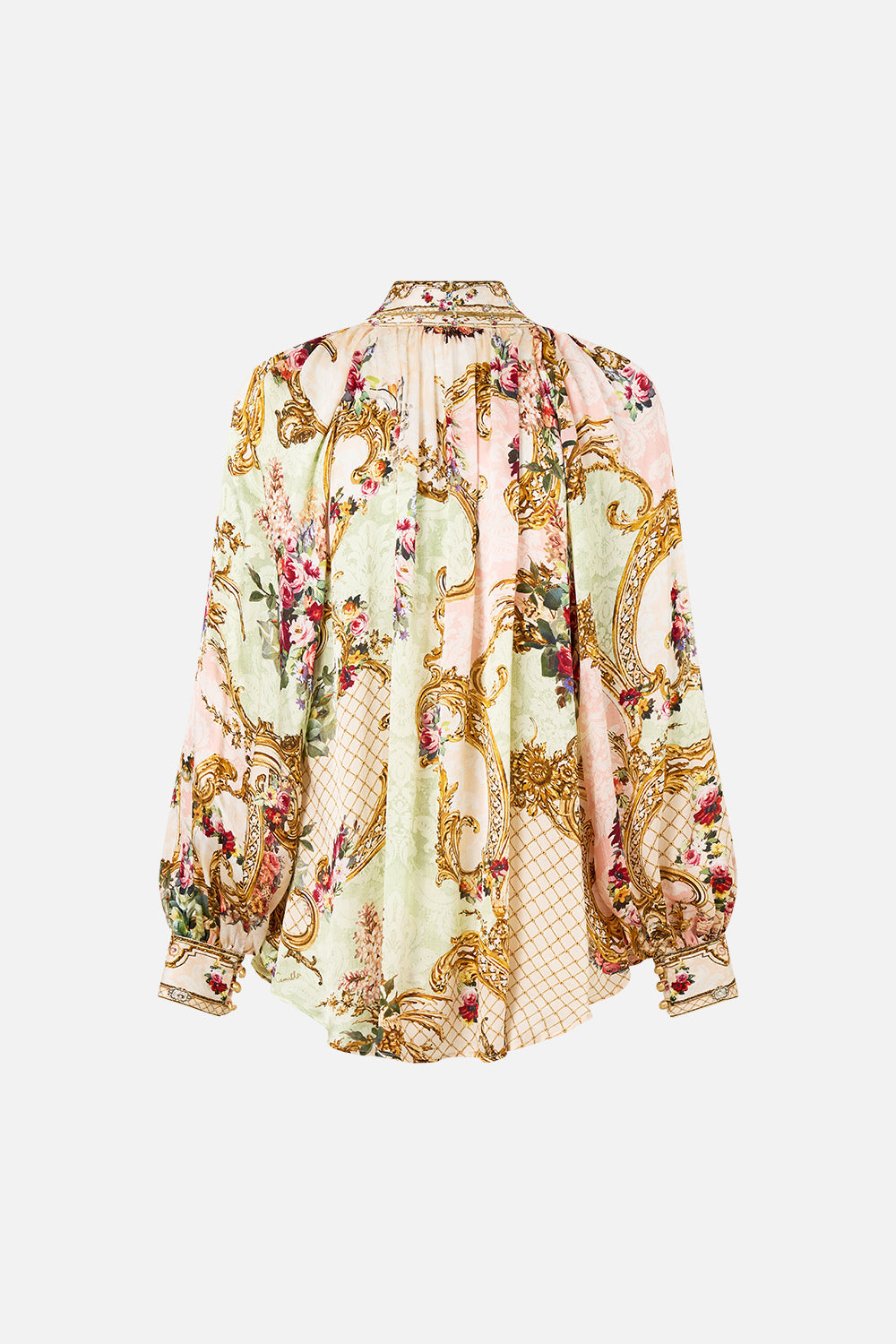 RAGLAN BUTTON UP SHIRT THE QUEENS QUARTERS