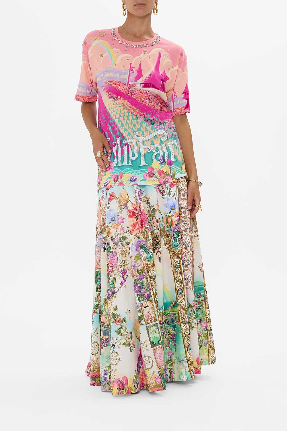 OVERSIZED BAND TEE MUNCHKINLAND