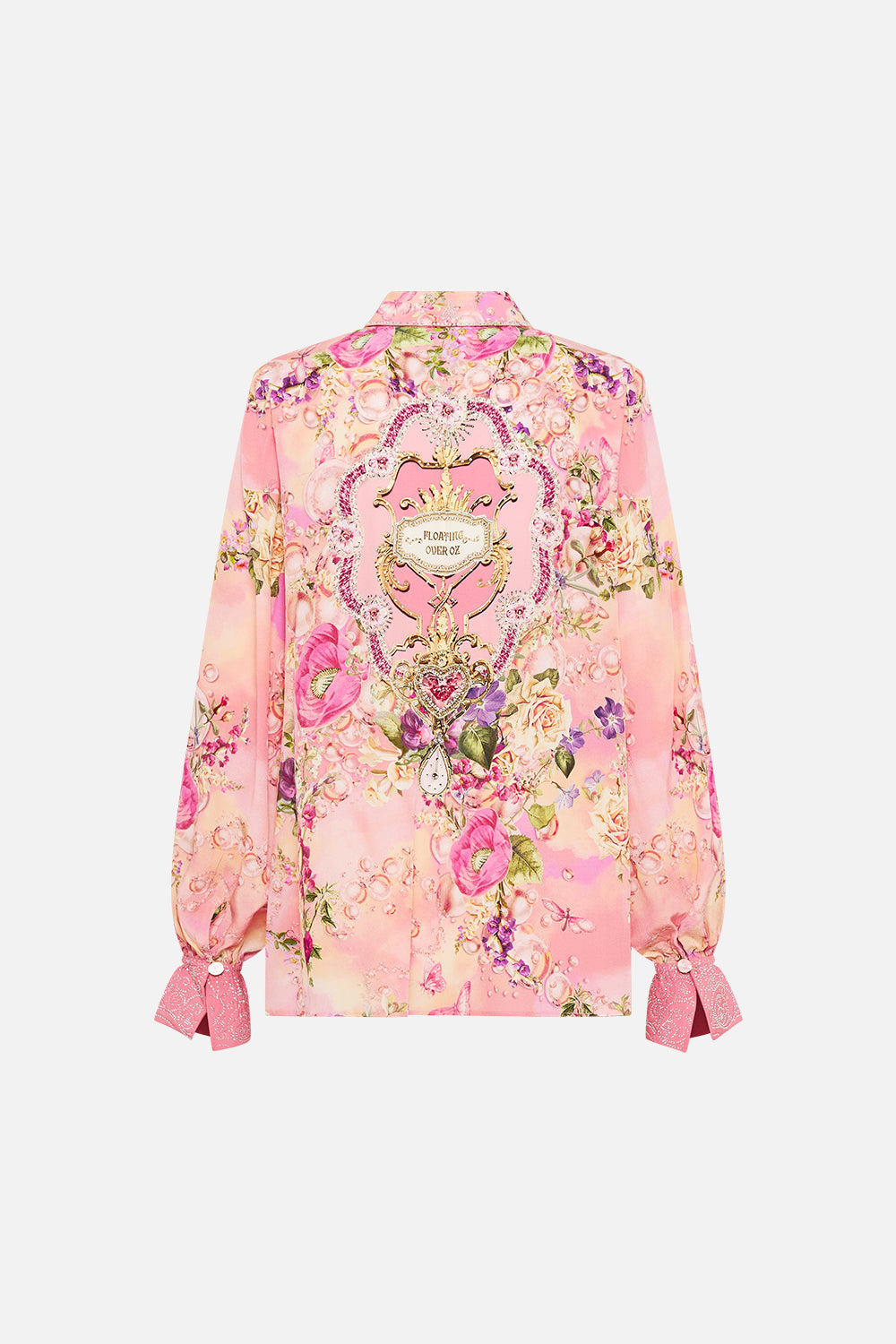 CURVED COLLAR BLOUSE TOTALLY OZMOPOLITAN