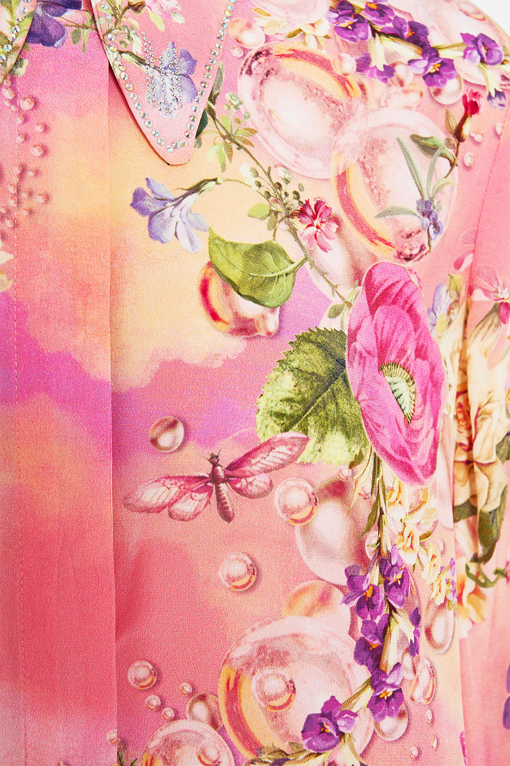 CURVED COLLAR BLOUSE TOTALLY OZMOPOLITAN