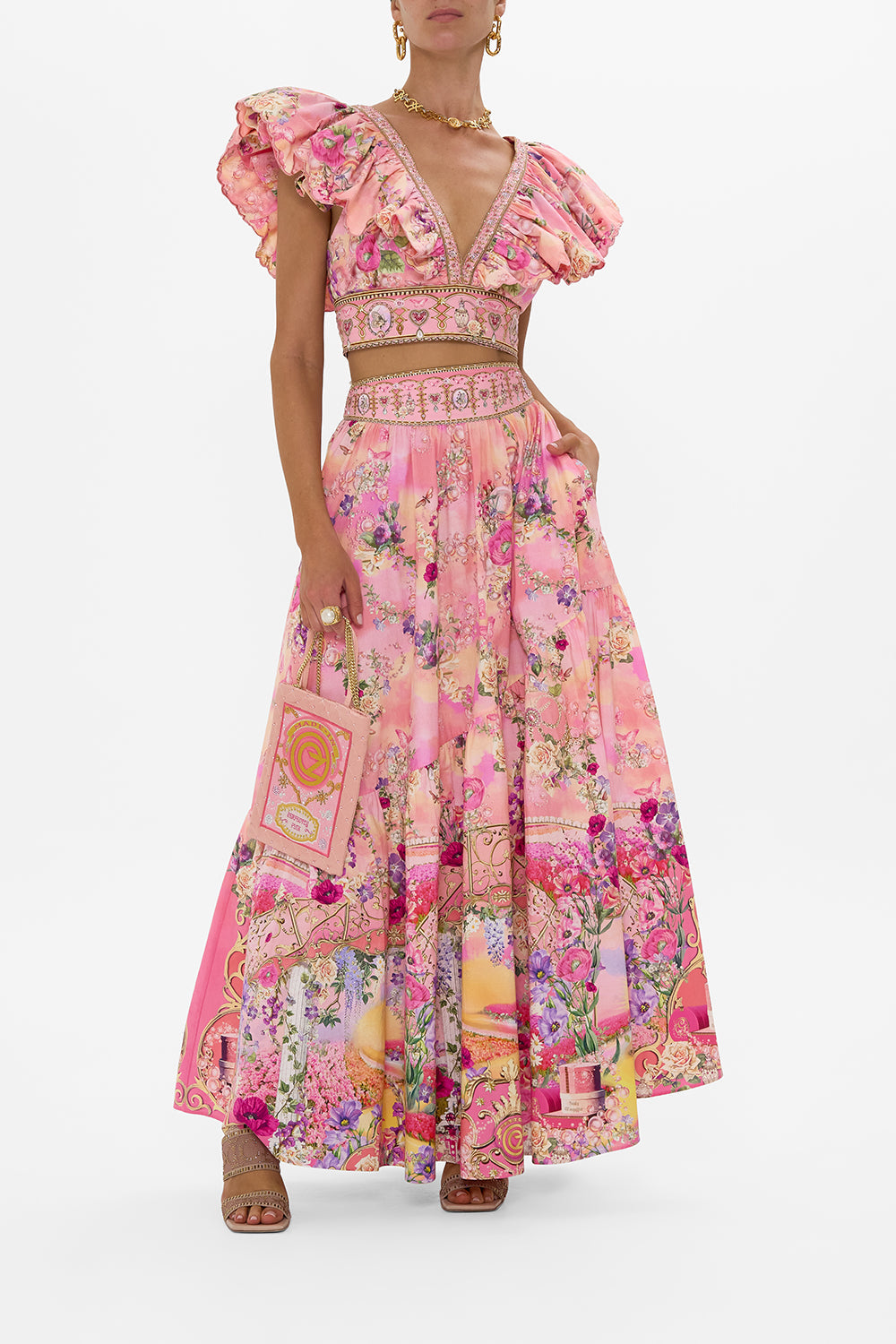 SKIRT WITH SHAPED SEAM TOTALLY OZMOPOLITAN