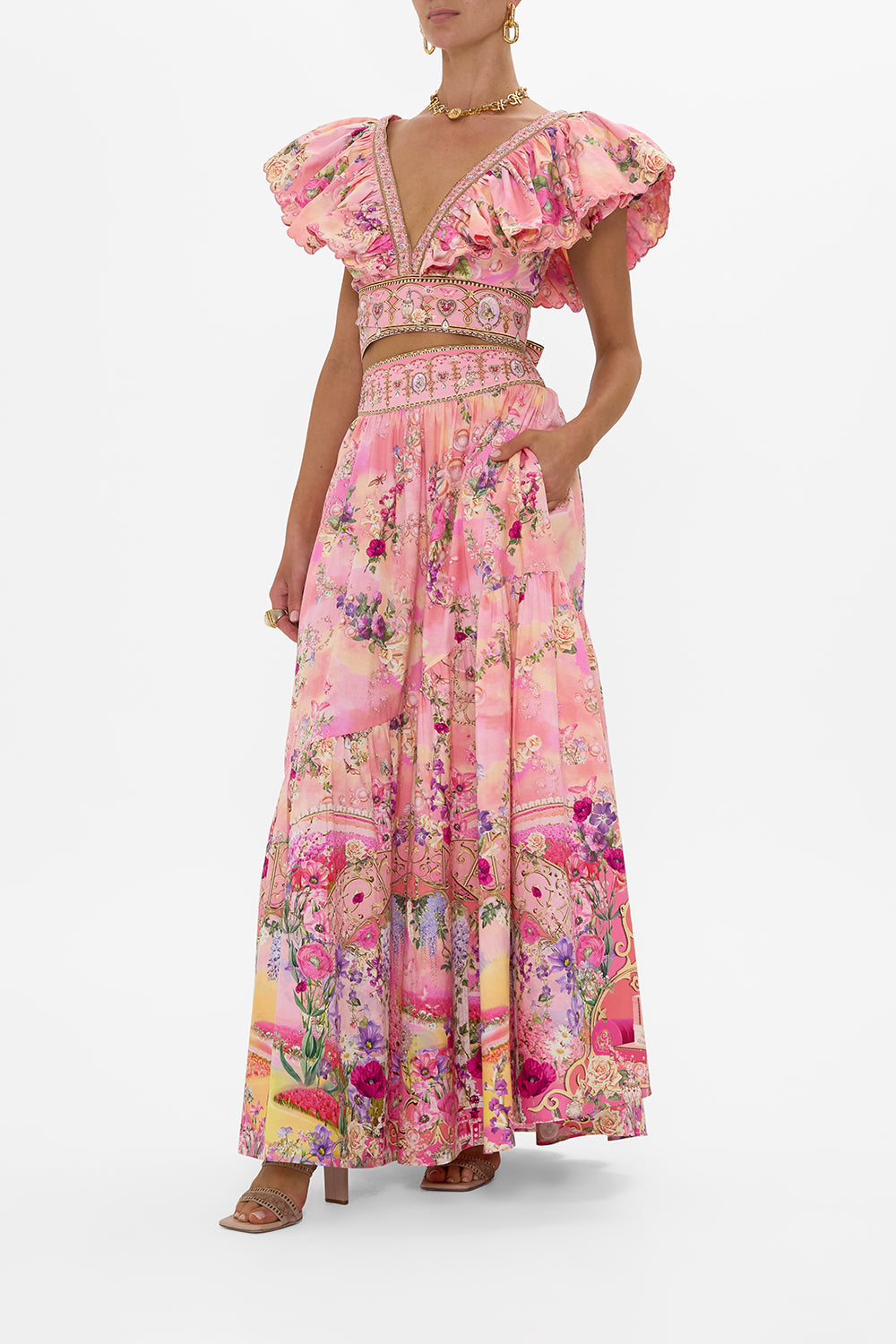 SKIRT WITH SHAPED SEAM TOTALLY OZMOPOLITAN