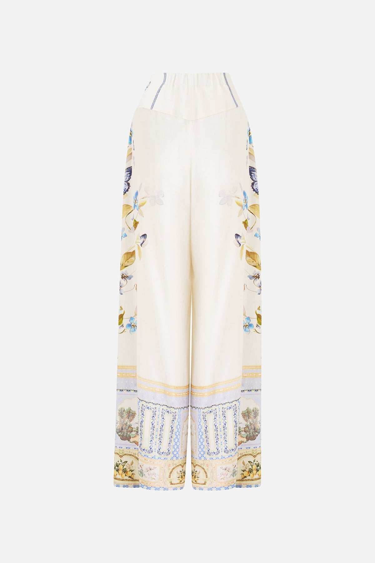 CORSET WAIST WIDE LEG PANT BOTANICAL BALLADS