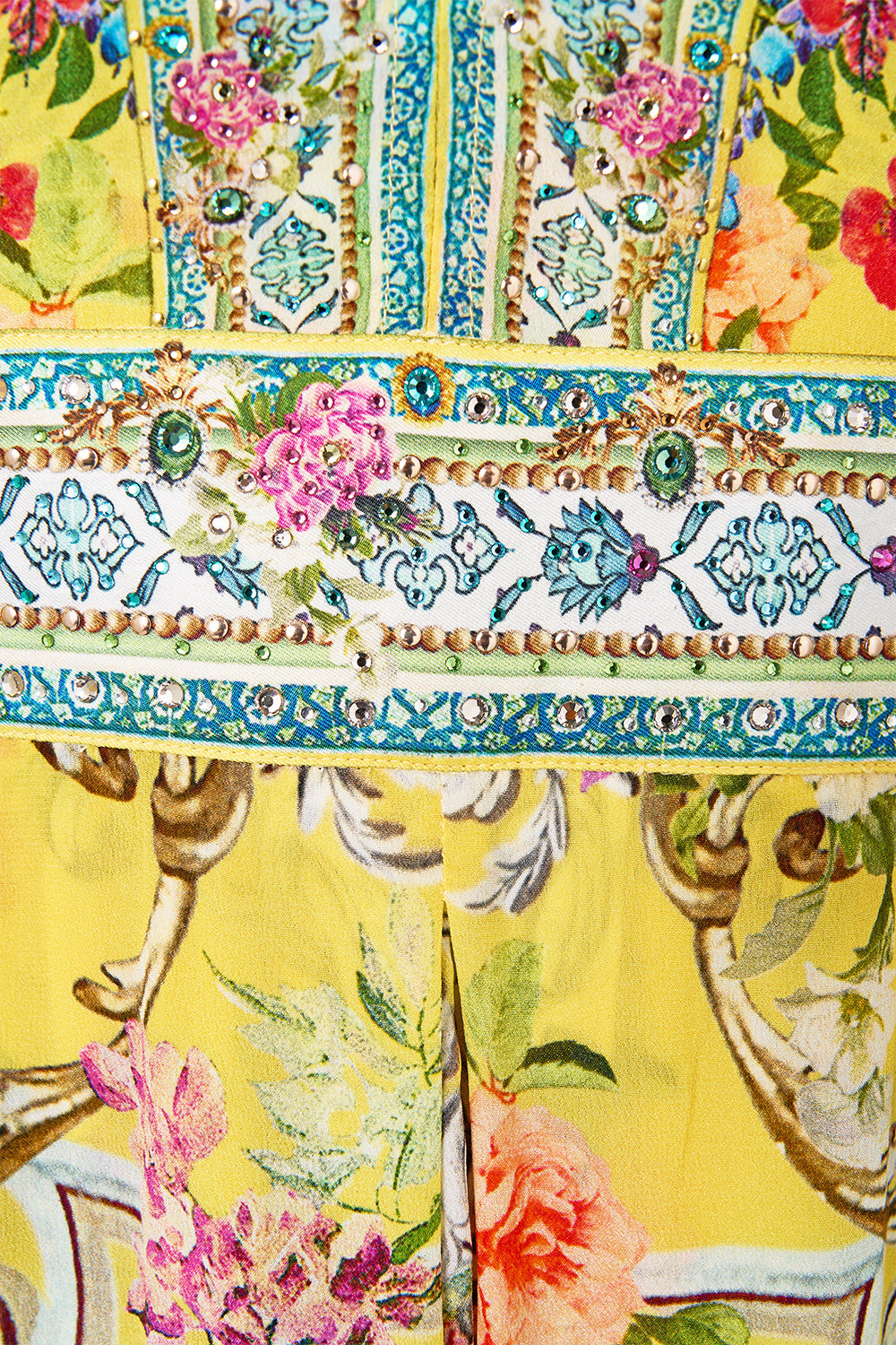 LONG KAFTAN WITH WAIST DETAIL TALES OF TOPKAPI PALACE