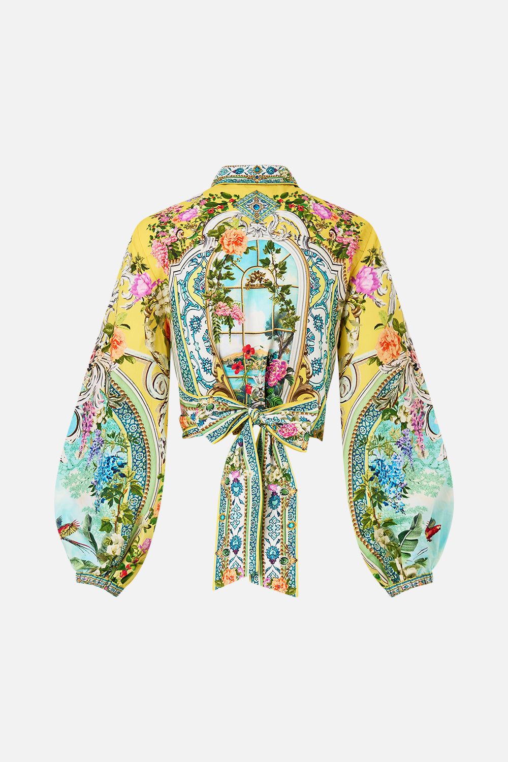 The CAMILLA CONTINUOUS UNDERWIRE MOULDED CUP ONE PIECE MAGIC CARPET RIDE in our  print.