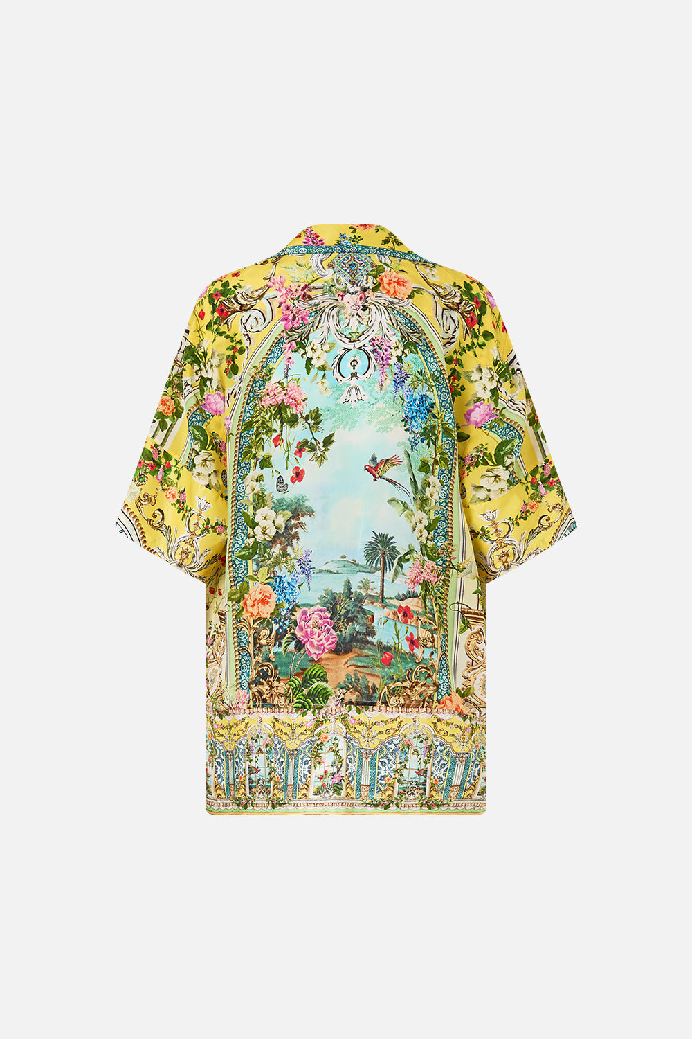 The CAMILLA OVERSIZED BAND TEE MY LUCKY STARS in our  print.