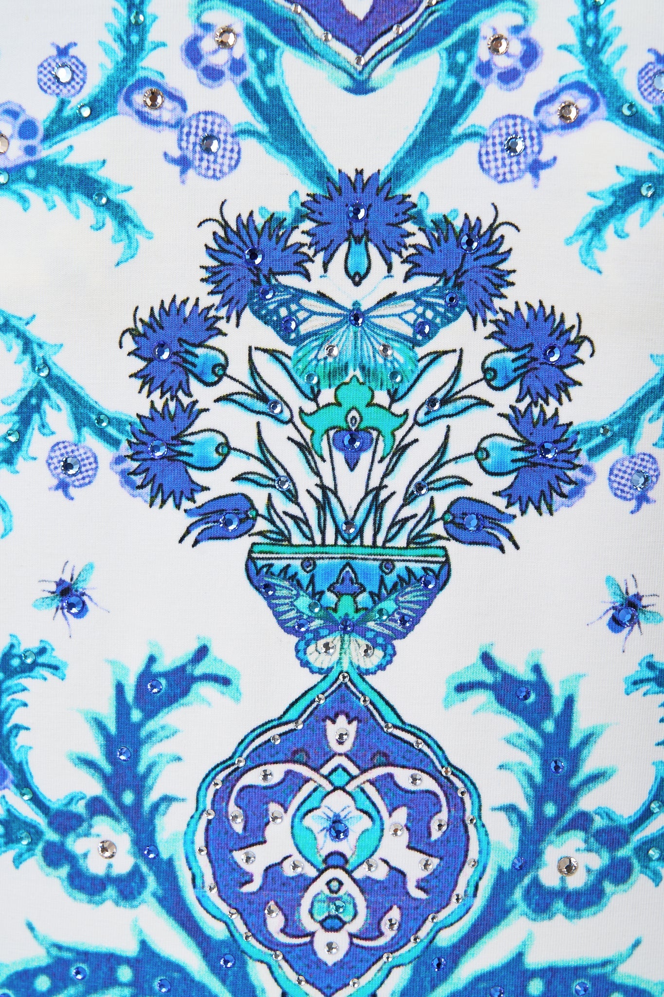 The CAMILLA HARDWARE DETAIL LONG SLEEVE DRESS HOUSE OF HOROSCOPES in our  print.