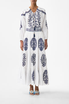 LACE UP BLOUSE ISNIK LULLABY