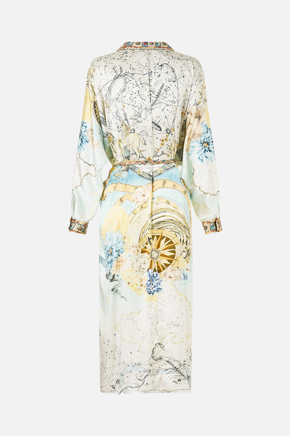 COLLARED BUTTON THROUGH DRESS MY LUCKY STARS