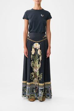 CORSET WAIST MAXI SKIRT OTTOMAN ELEGANCE