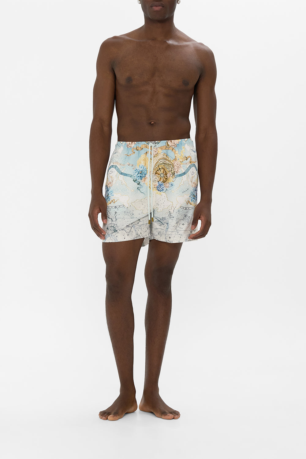 The CAMILLA JERSEY TANK TOP ISNIK LULLABY in our  print.