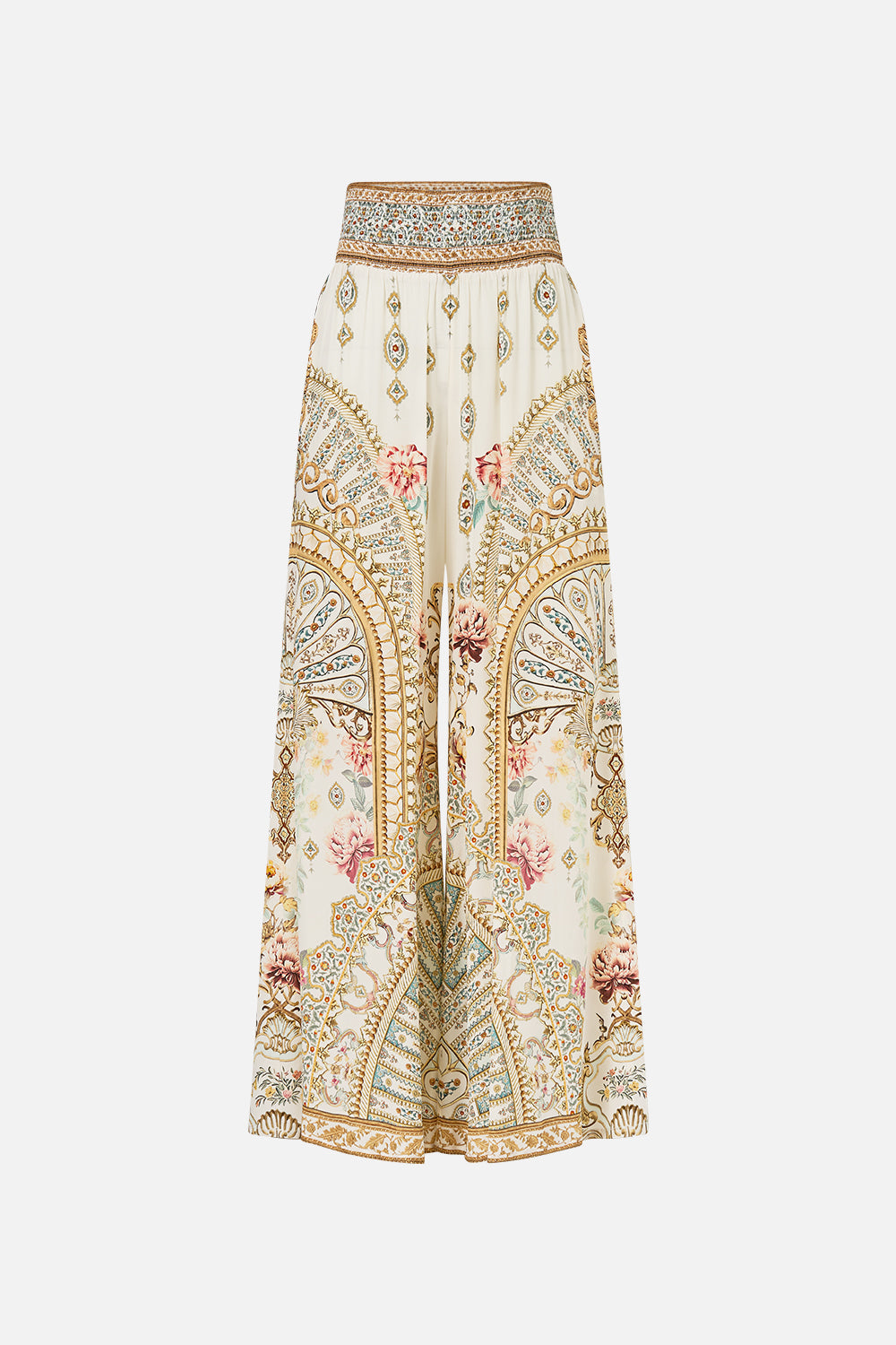 The CAMILLA BUTTON FRONT LOUNGE PANT WITH LOVE FROM TÜRKIYE in our  print.