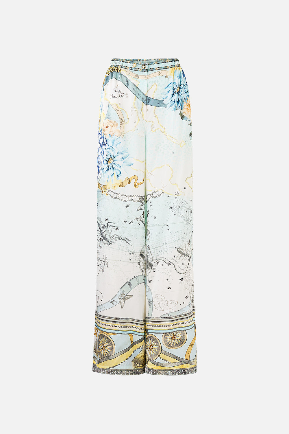 The CAMILLA BAGGY LONG WALK SHORT WITH ELASTIC WAIST HOUSE OF HOROSCOPES in our  print.