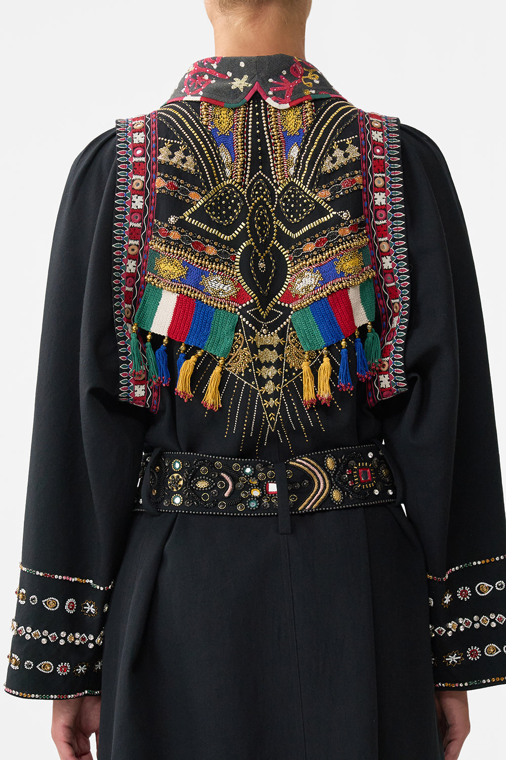 The CAMILLA COLLARED BUTTON THROUGH DRESS MINIATURE MOMENTS in our  print.