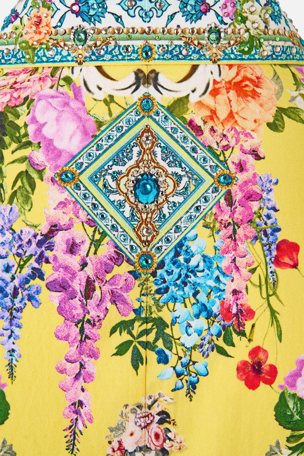 WAIST TIE SHIRT DRESS WITH BUBBLE SLEEVE TALES OF TOPKAPI PALACE