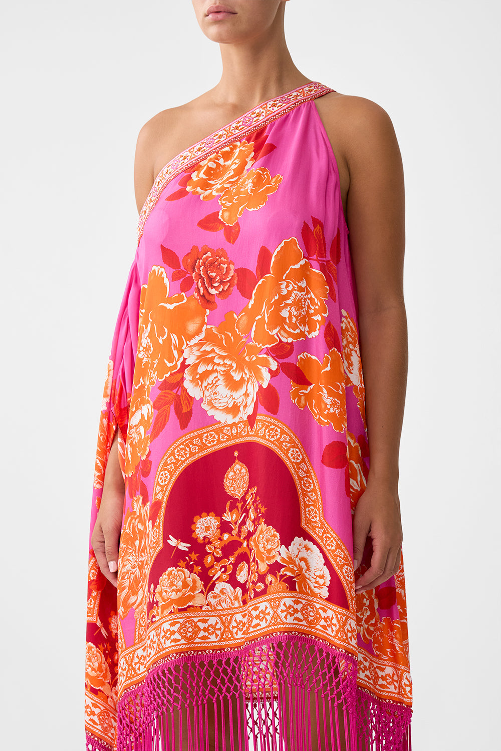 ONE SHOULDER SHORT KAFTAN TILES OF TÜRKIYE