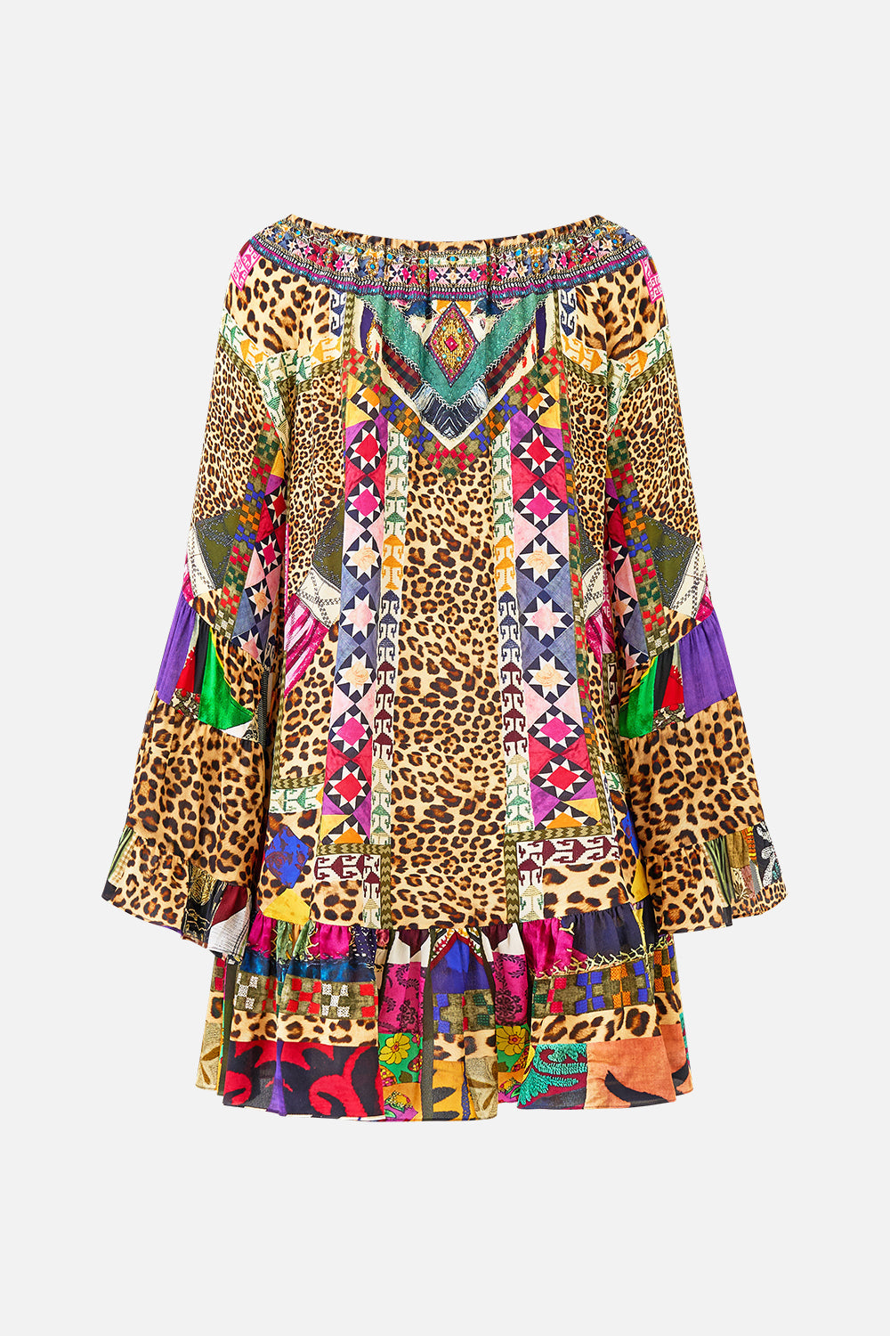 A LINE FRILL DRESS EMBROIDERED EVER AFTER