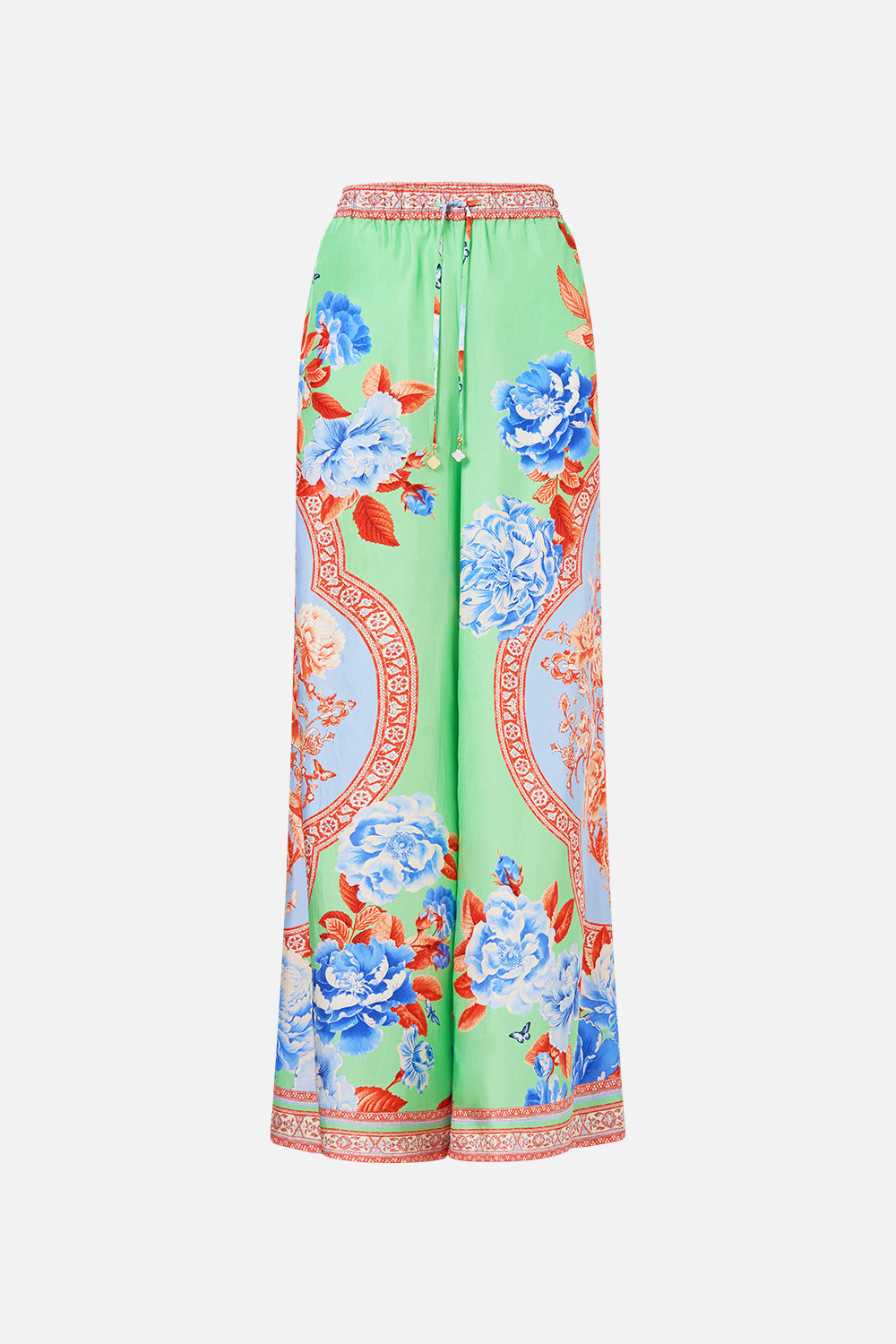 The CAMILLA OPEN FRONT CARDI CAPE FELINE FOLKLORE in our  print.