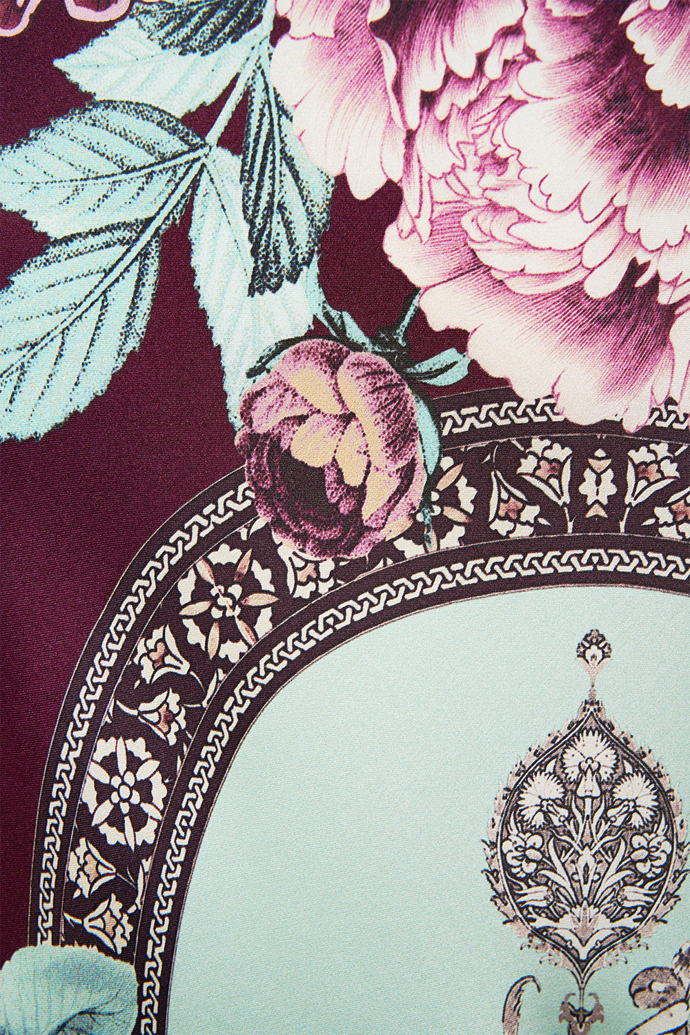 V-NECK LONG BIAS SLIP DRESS WITH TRAIN IF THESE TILES COULD TALK