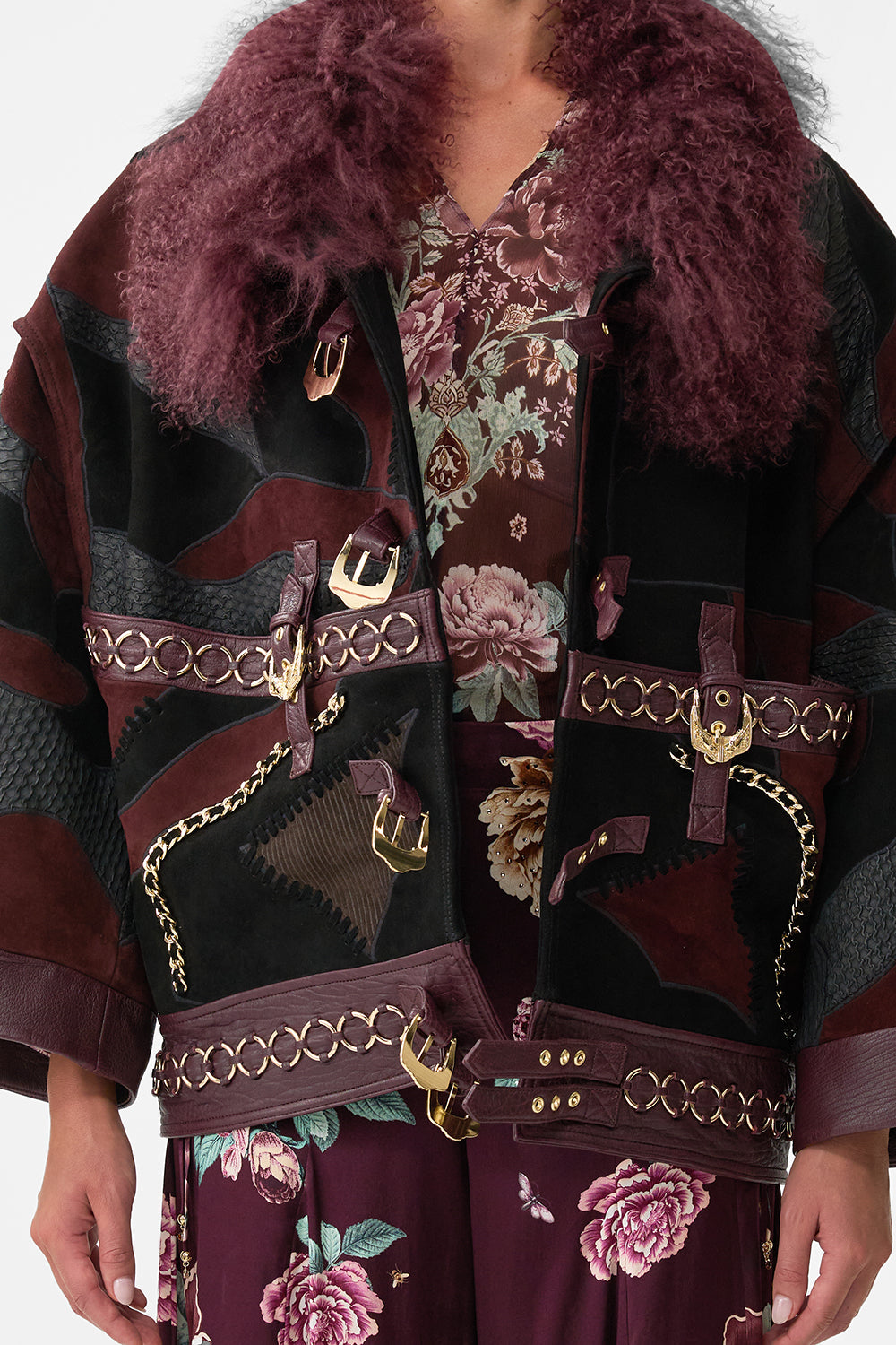 The CAMILLA BALLOON SLEEVE BLOUSE ARTISANS OF ANATOLIA in our  print.