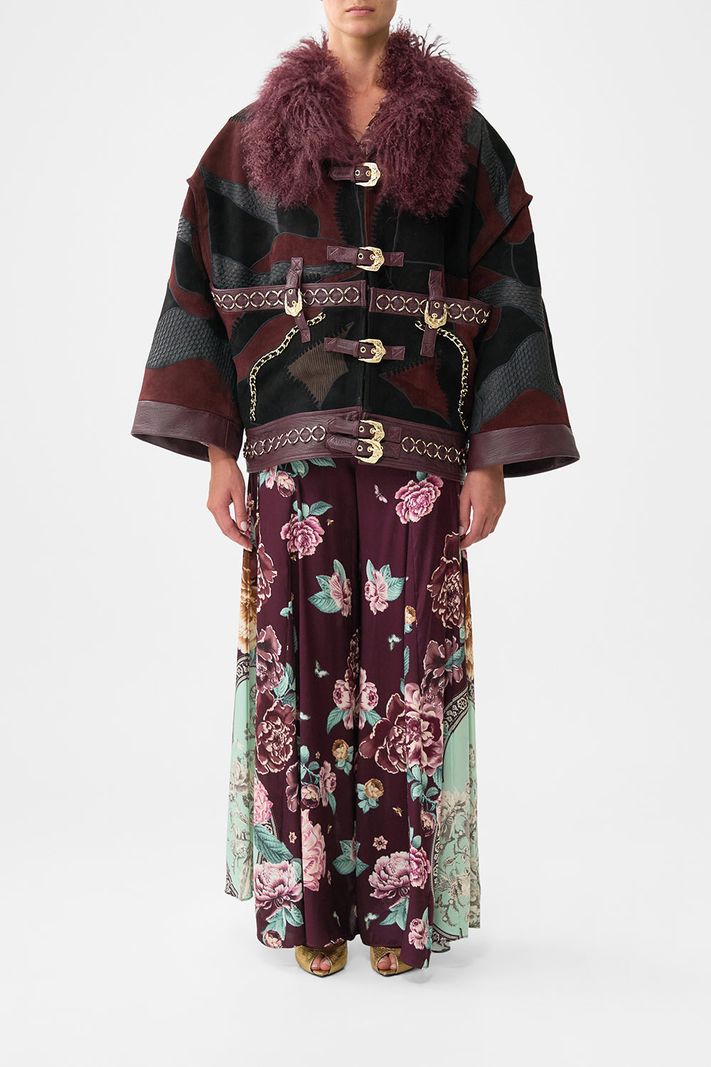 The CAMILLA BALLOON SLEEVE BLOUSE ARTISANS OF ANATOLIA in our  print.