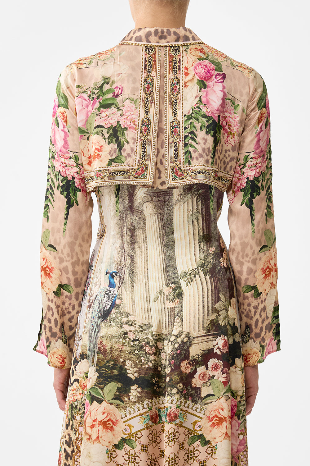 The CAMILLA POCKET SKIRT DRESS PATCHWORK PANORAMA in our  print.