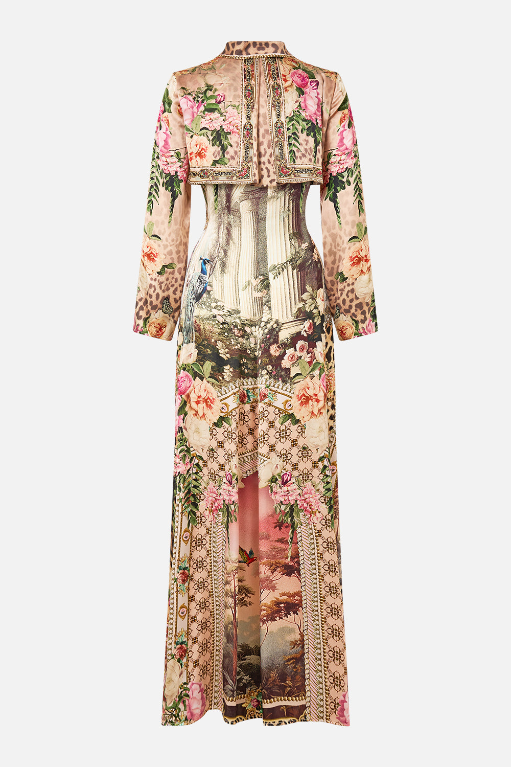The CAMILLA POCKET SKIRT DRESS PATCHWORK PANORAMA in our  print.