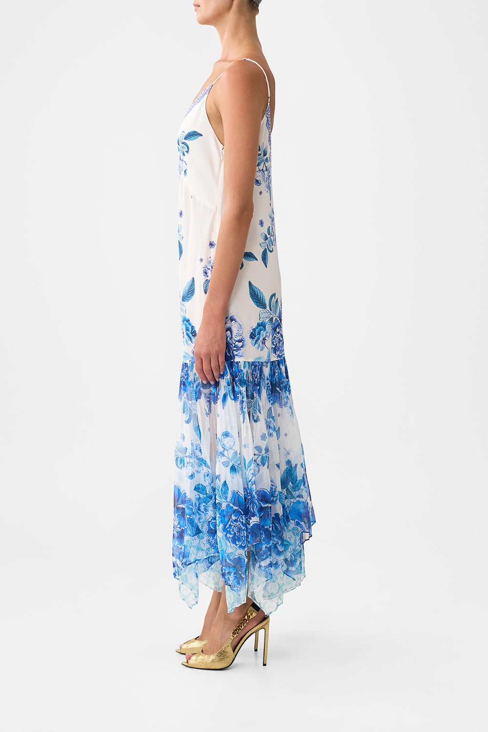 The CAMILLA PARACHUTE PANT EMBROIDERED EVER AFTER in our  print.