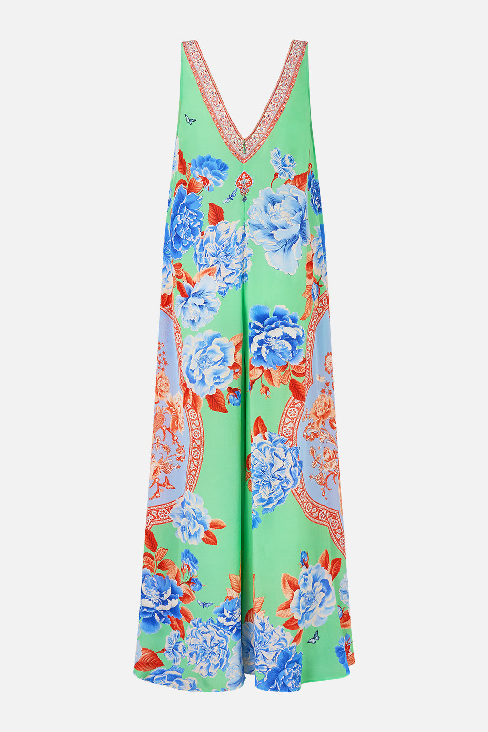 The CAMILLA FAUX FUR SHORT SLEEVE SLOUCH JACKET ISTANBUL ANIMALIA in our  print.