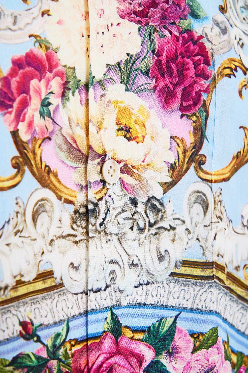 SHORT SLEEVE CAMP COLLARED SHIRT TILED IN TIME