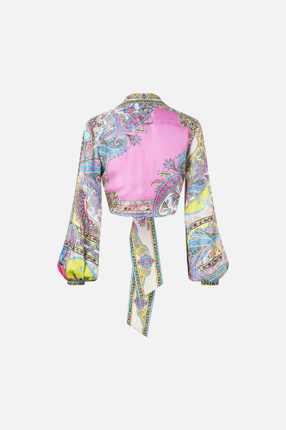 CROPPED WRAP SHIRT MAGIC CARPET RIDE