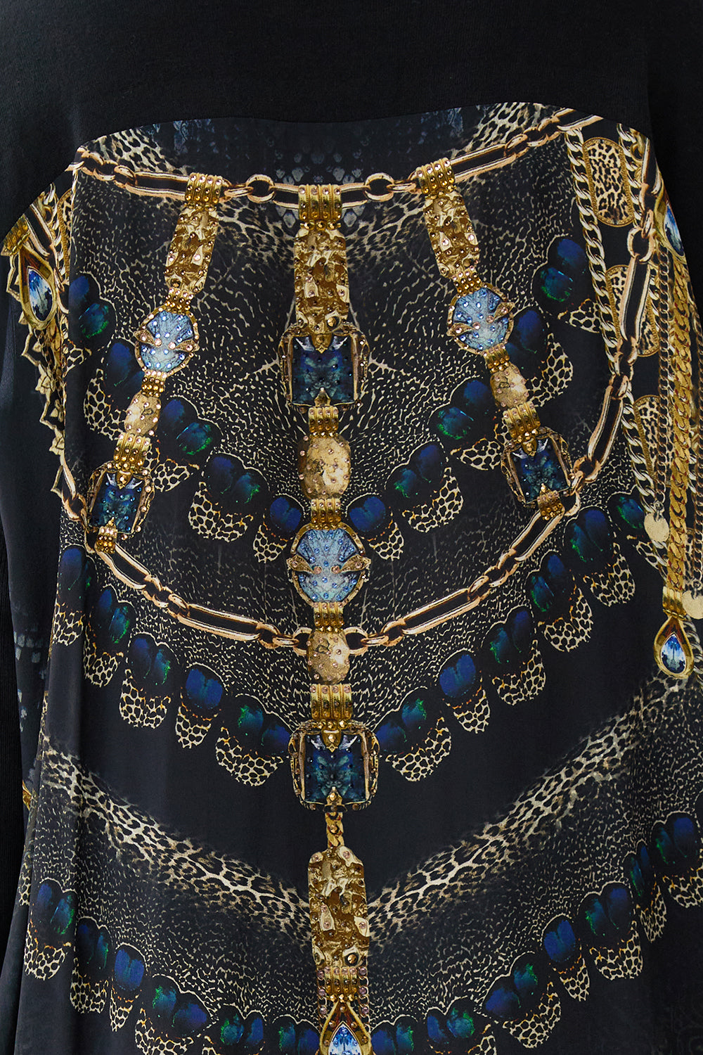 LONG SLEEVE JUMPER WITH PRINT BACK SONG OF THE SOLSTICE